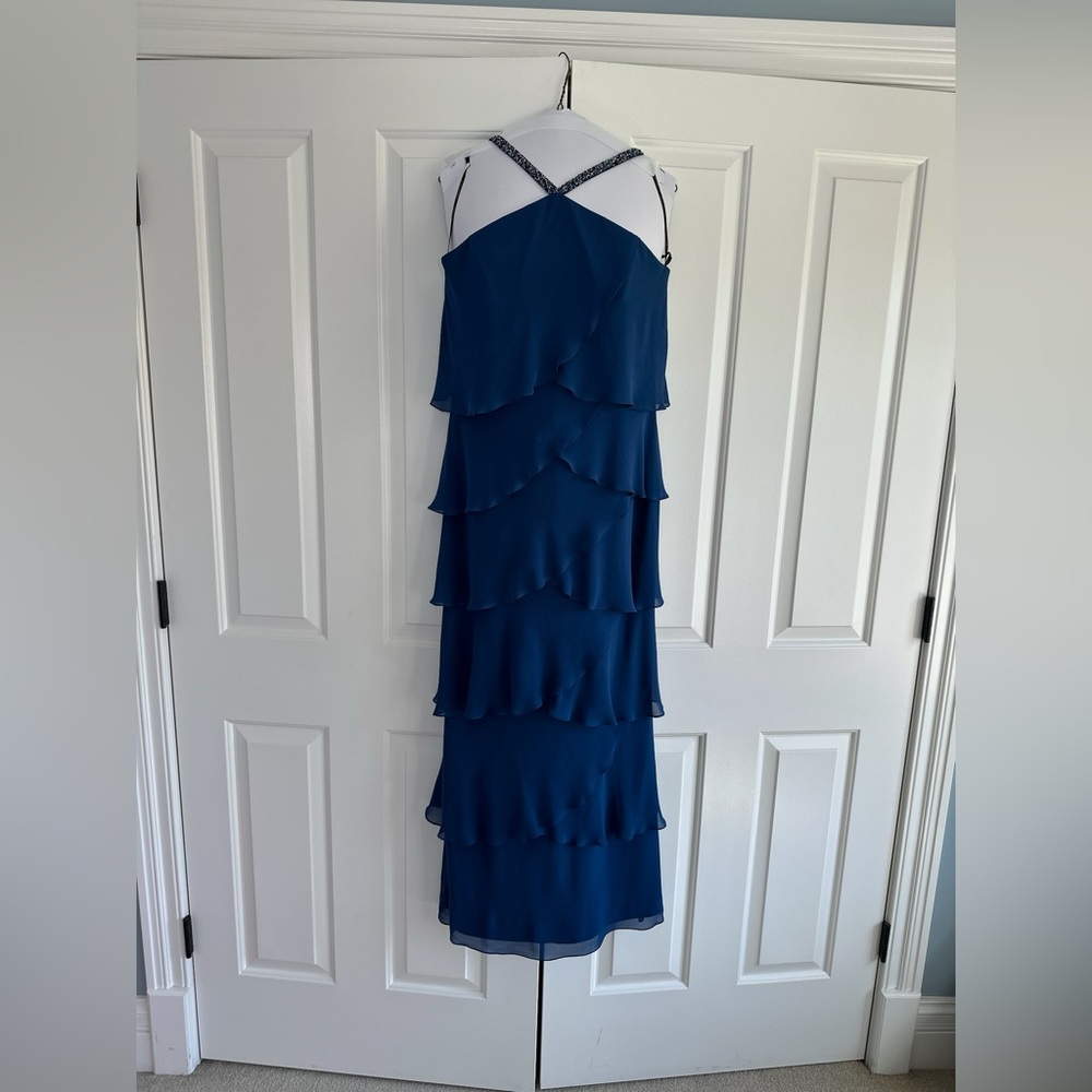 BNWT Alexander by Daymor Mother of the Bride Dress - 3451 - Blue - Size 10